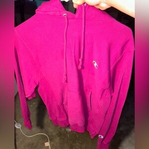 EUC champion hoodie pink